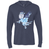 T-Shirts Vintage Navy / X-Small I know nothing Triblend Long Sleeve Hoodie Tee