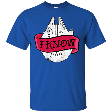 T-Shirts Royal / S I Know T-Shirt