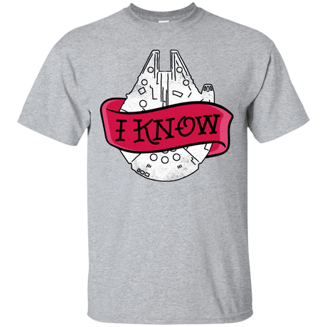 T-Shirts Sport Grey / S I Know T-Shirt