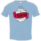 T-Shirts Light Blue / 2T I Know Toddler Premium T-Shirt