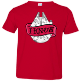 T-Shirts Red / 2T I Know Toddler Premium T-Shirt