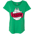 T-Shirts Envy / X-Small I Know Triblend Dolman Sleeve