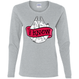 T-Shirts Sport Grey / S I Know Women's Long Sleeve T-Shirt