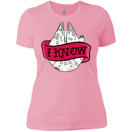 T-Shirts Light Pink / X-Small I Know Women's Premium T-Shirt