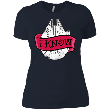 T-Shirts Midnight Navy / X-Small I Know Women's Premium T-Shirt