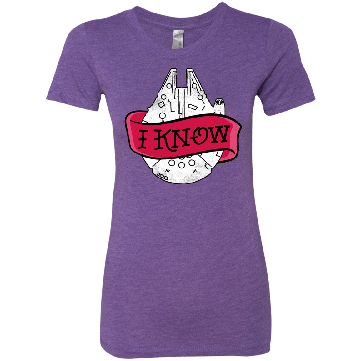 T-Shirts Purple Rush / S I Know Women's Triblend T-Shirt