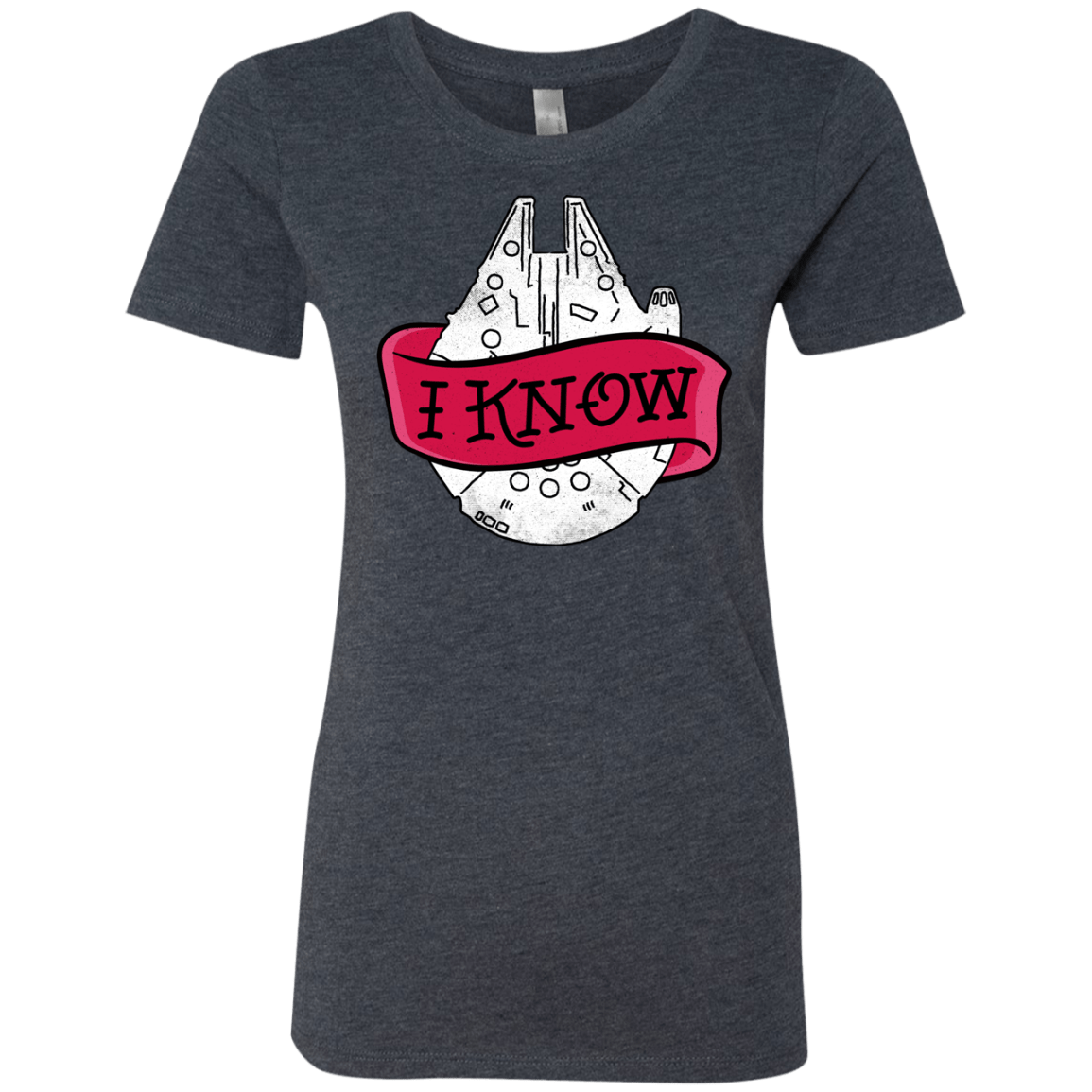 T-Shirts Vintage Navy / S I Know Women's Triblend T-Shirt