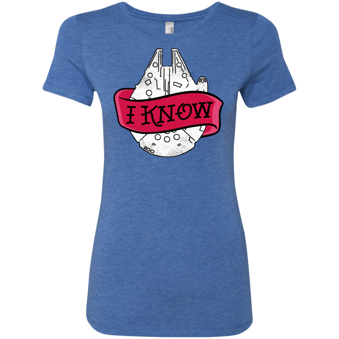 T-Shirts Vintage Royal / S I Know Women's Triblend T-Shirt