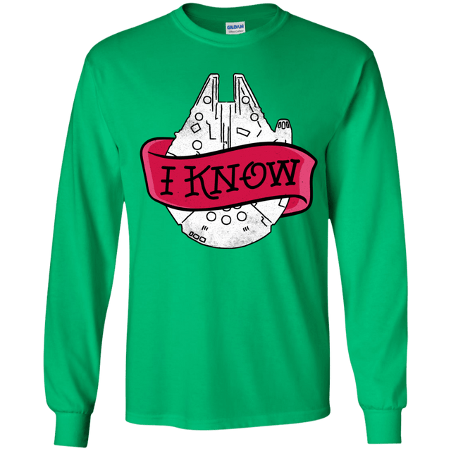 T-Shirts Irish Green / YS I Know Youth Long Sleeve T-Shirt