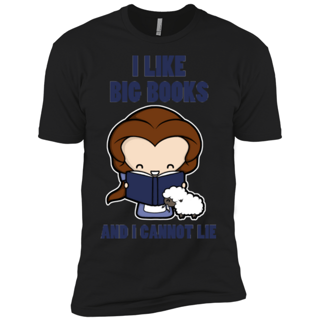 T-Shirts Black / YXS I Like Big Books Boys Premium T-Shirt