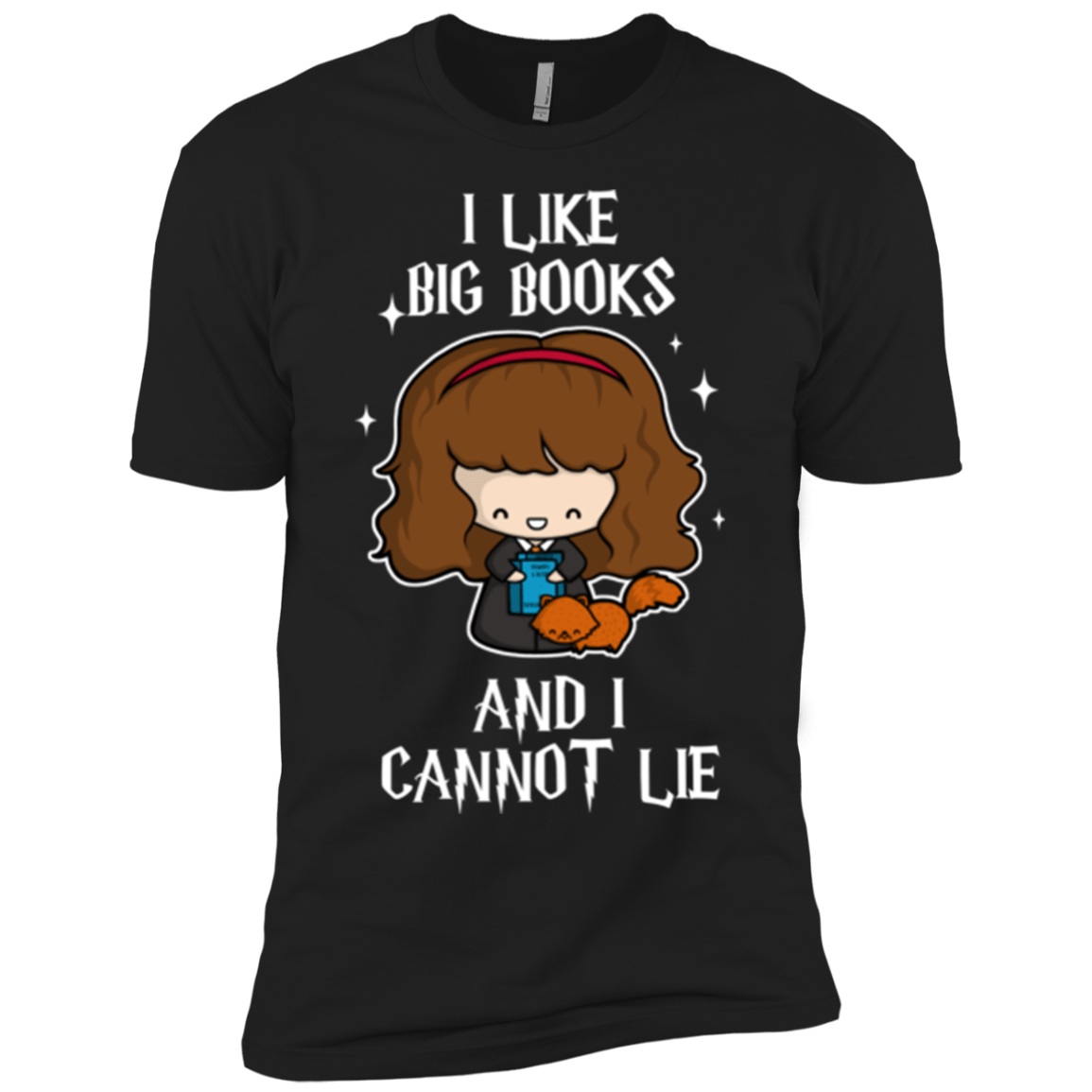 T-Shirts Black / YXS I Like Big Books Boys Premium T-Shirt