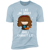 T-Shirts Light Blue / YXS I Like Big Books Boys Premium T-Shirt