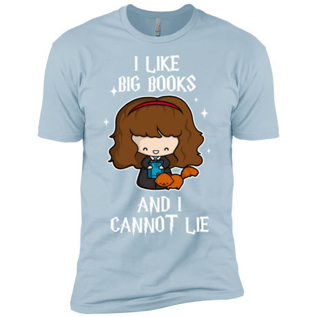 T-Shirts Light Blue / YXS I Like Big Books Boys Premium T-Shirt