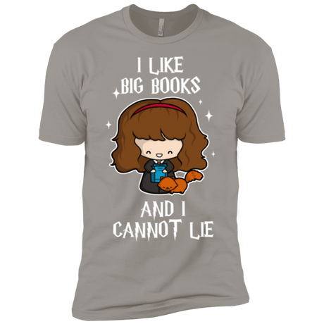 T-Shirts Light Grey / YXS I Like Big Books Boys Premium T-Shirt