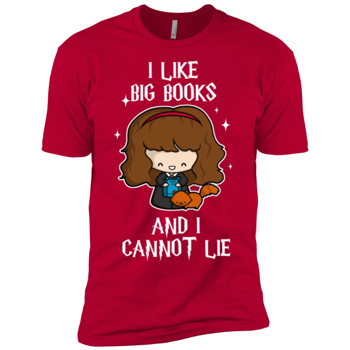 T-Shirts Red / YXS I Like Big Books Boys Premium T-Shirt