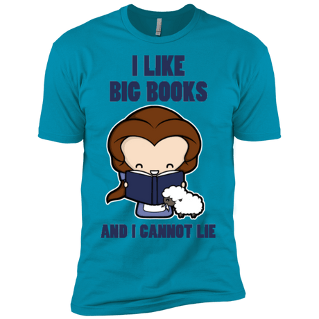 T-Shirts Turquoise / YXS I Like Big Books Boys Premium T-Shirt