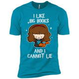 T-Shirts Turquoise / YXS I Like Big Books Boys Premium T-Shirt