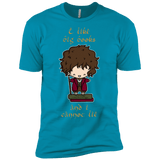 T-Shirts Turquoise / YXS I Like Big Books Boys Premium T-Shirt