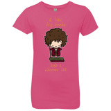 T-Shirts Hot Pink / YXS I Like Big Books Girls Premium T-Shirt