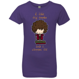 T-Shirts Purple Rush / YXS I Like Big Books Girls Premium T-Shirt