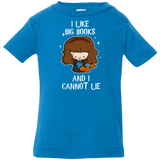 T-Shirts Cobalt / 6 Months I Like Big Books Infant Premium T-Shirt