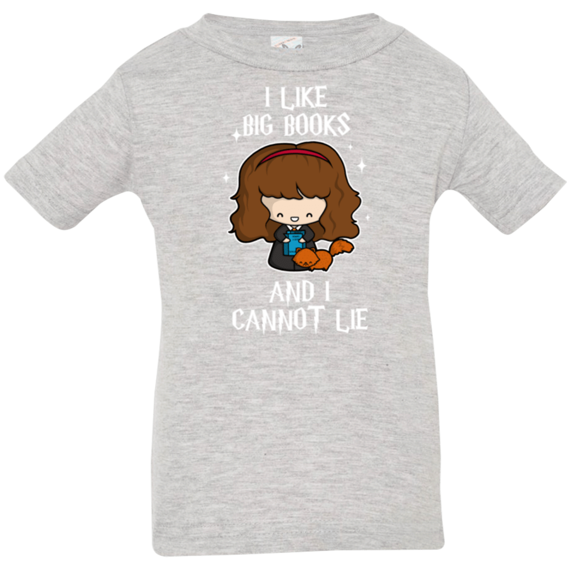 T-Shirts Heather / 6 Months I Like Big Books Infant Premium T-Shirt