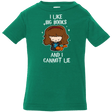 T-Shirts Kelly / 6 Months I Like Big Books Infant Premium T-Shirt