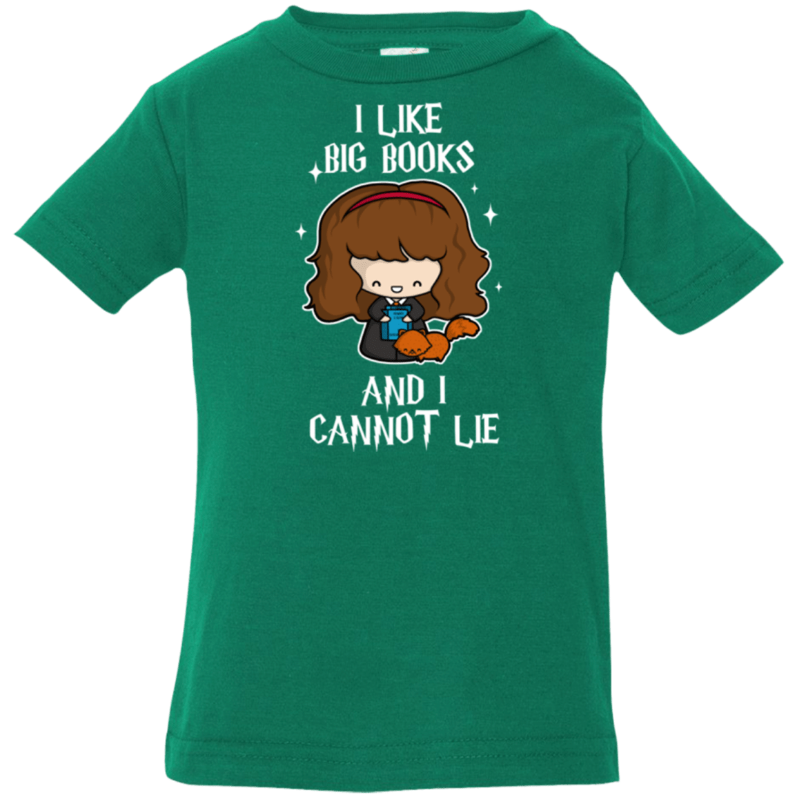 T-Shirts Kelly / 6 Months I Like Big Books Infant Premium T-Shirt