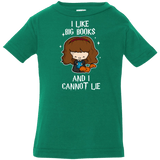 T-Shirts Kelly / 6 Months I Like Big Books Infant Premium T-Shirt
