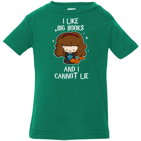 T-Shirts Kelly / 6 Months I Like Big Books Infant Premium T-Shirt