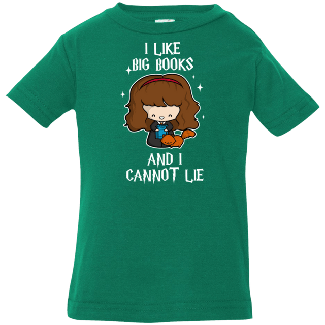 T-Shirts Kelly / 6 Months I Like Big Books Infant Premium T-Shirt
