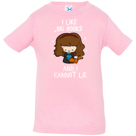 T-Shirts Pink / 6 Months I Like Big Books Infant Premium T-Shirt