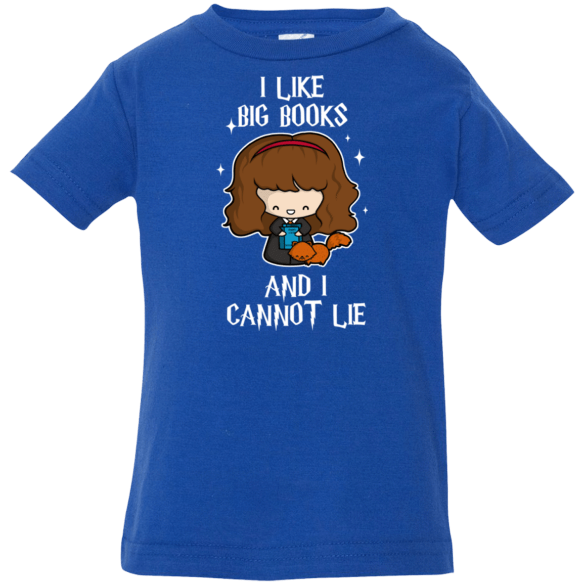 T-Shirts Royal / 6 Months I Like Big Books Infant Premium T-Shirt
