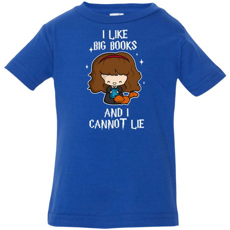 T-Shirts Royal / 6 Months I Like Big Books Infant Premium T-Shirt