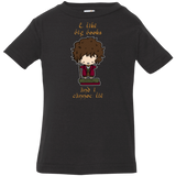 T-Shirts Black / 6 Months I Like Big Books Infant PremiumT-Shirt