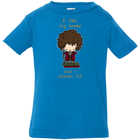 T-Shirts Cobalt / 6 Months I Like Big Books Infant PremiumT-Shirt