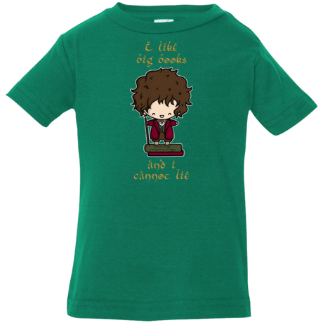 T-Shirts Kelly / 6 Months I Like Big Books Infant PremiumT-Shirt