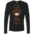 T-Shirts Black / Small I Like Big Books Men's Premium Long Sleeve