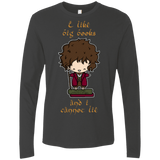 T-Shirts Heavy Metal / Small I Like Big Books Men's Premium Long Sleeve