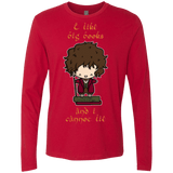 T-Shirts Red / Small I Like Big Books Men's Premium Long Sleeve