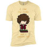 T-Shirts Banana Cream / X-Small I Like Big Books Men's Premium T-Shirt