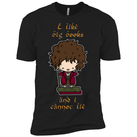 T-Shirts Black / X-Small I Like Big Books Men's Premium T-Shirt