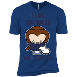 T-Shirts Royal / X-Small I Like Big Books Men's Premium T-Shirt