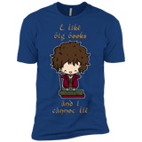 T-Shirts Royal / X-Small I Like Big Books Men's Premium T-Shirt