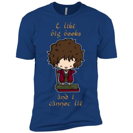 T-Shirts Royal / X-Small I Like Big Books Men's Premium T-Shirt