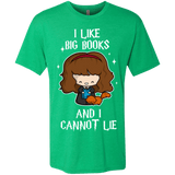 T-Shirts Envy / Small I Like Big Books Men's Triblend T-Shirt