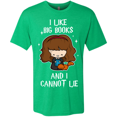T-Shirts Envy / Small I Like Big Books Men's Triblend T-Shirt