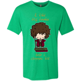 T-Shirts Envy / Small I Like Big Books Men's Triblend T-Shirt