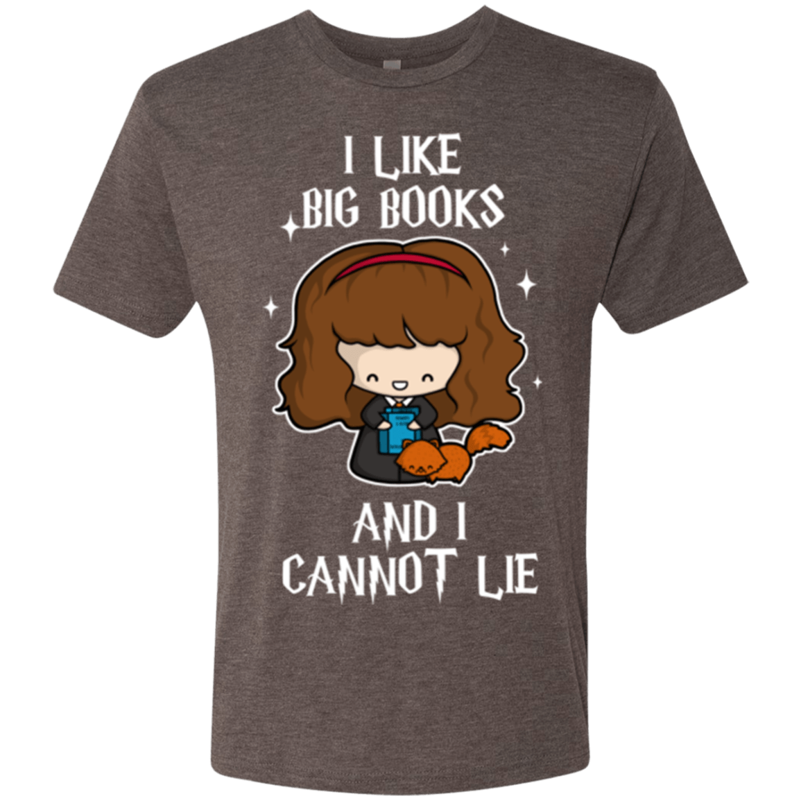 T-Shirts Macchiato / Small I Like Big Books Men's Triblend T-Shirt