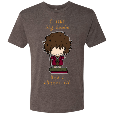 T-Shirts Macchiato / Small I Like Big Books Men's Triblend T-Shirt